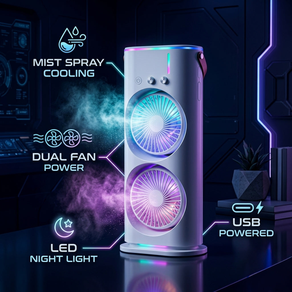 Mini Air Cooler – Stay Cool Anytime, Anywhere ❄️