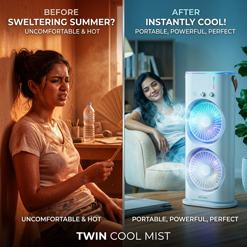 Mini Air Cooler – Stay Cool Anytime, Anywhere ❄️